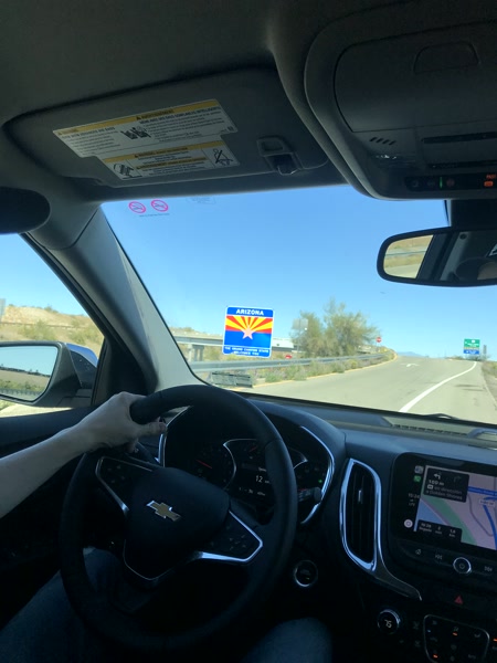 Cruzando a Arizona