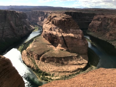 La curva del río Colorado