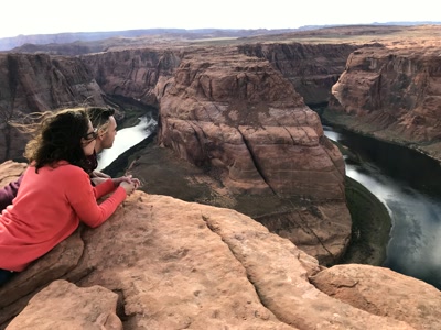Asomados a Horseshoe Bend