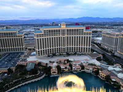 El Bellagio desde la Torre Eiffel