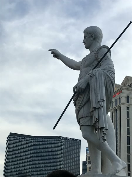 Estatuas del Caesars Palace