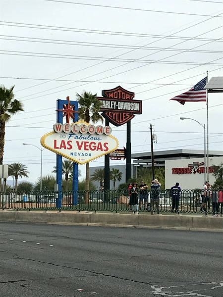 Primera vista del cartel de Las Vegas
