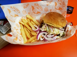 Hamburguesa de Krusty Burger