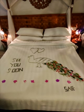 El detalle de despedida del Sandy Heaven