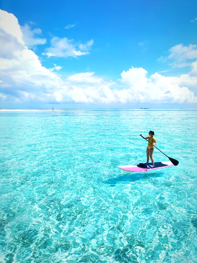 Paddle surf en la laguna