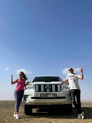 Nuestro transporte por el desierto