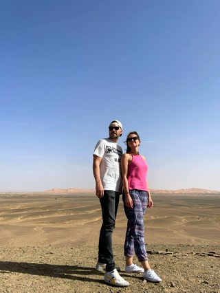 Llegando al Erg Chebbi