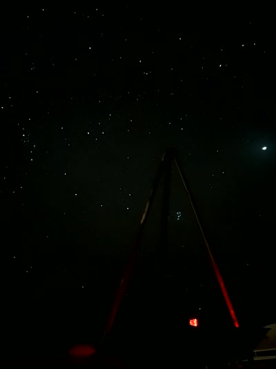 Bajo un cielo repleto de estrellas