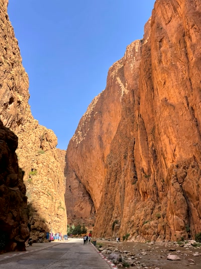 En las Gargantas del Todra