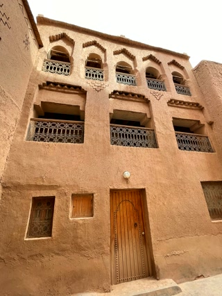 Fachada de la Kasbah Amridil