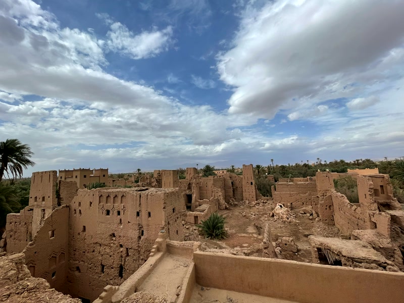 Vistas desde la Kasbah Amridil