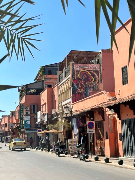 Camino a la Kasbah de Marrakech