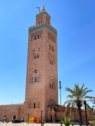 El minarete de la Koutoubia
