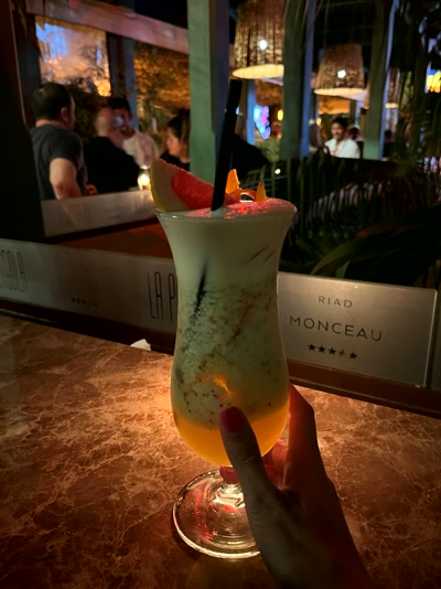 Cóctel en La Pergola