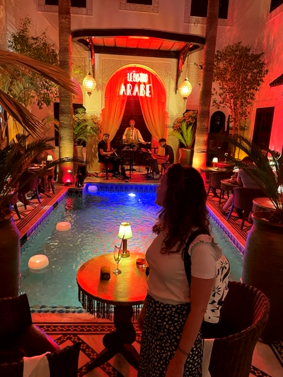Música jazz en La Pergola