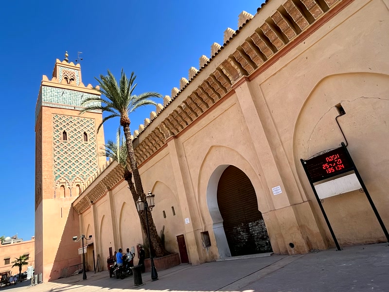 El minarete de la Mezquita de la Kasbah