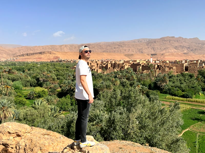 El oasis de Tinghir camino al Todra
