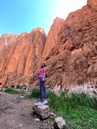 Las altas paredes del Todra