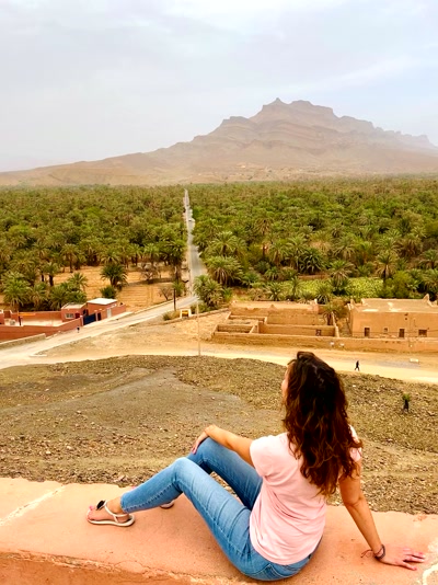 El mirador del Valle del Draa