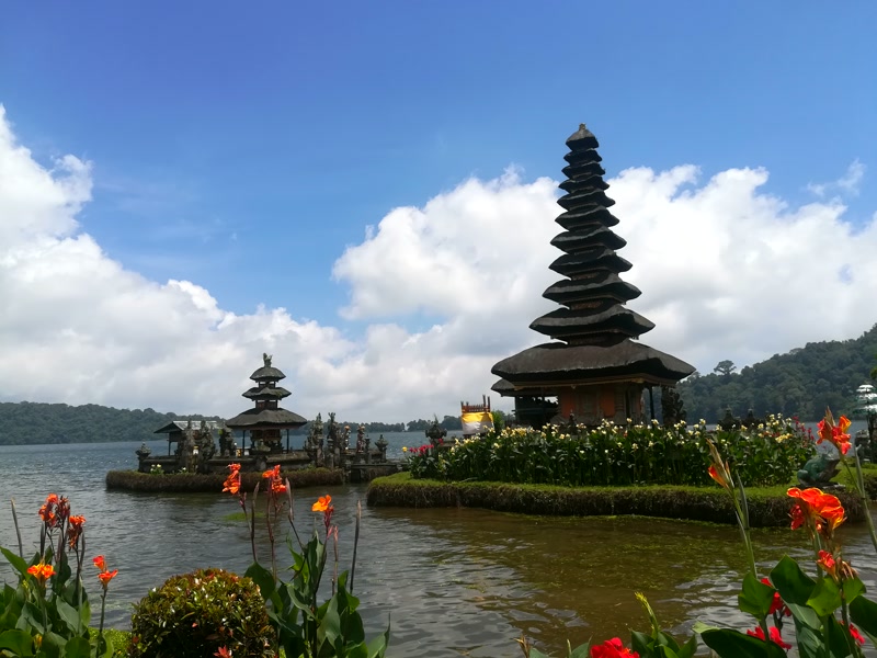 Pura Ulun Danu Beratan, en nuestro viaje a Bali
