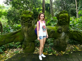 Estatuas de Monkey Forest