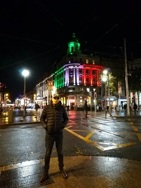 O'Connell Street de noche