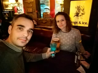 Copas en un pub
