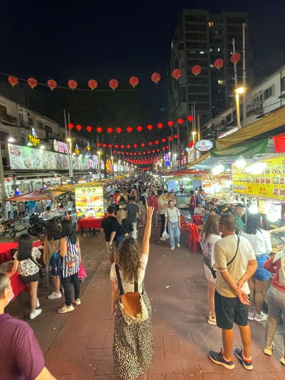 Jalan Alor de noche