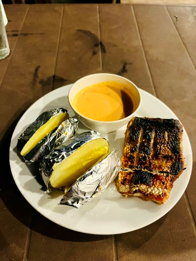 Barracuda a la brasa