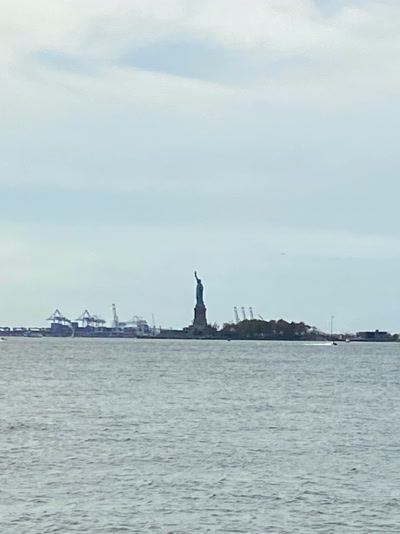 La Estatua de la Libertad desde Battery Park