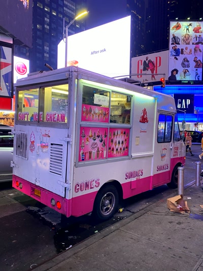 La furgoneta de los helados — viaje a Nueva York en otoño