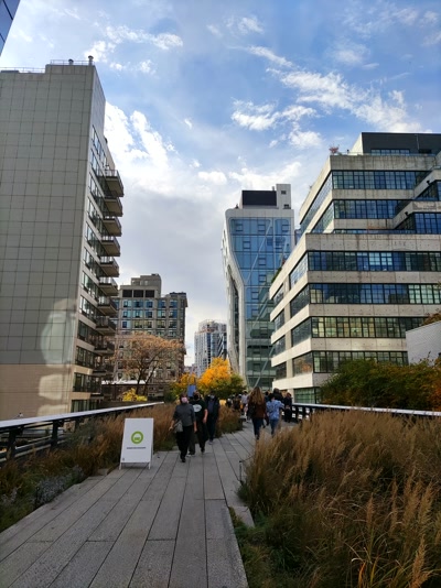 La High Line entre edificios