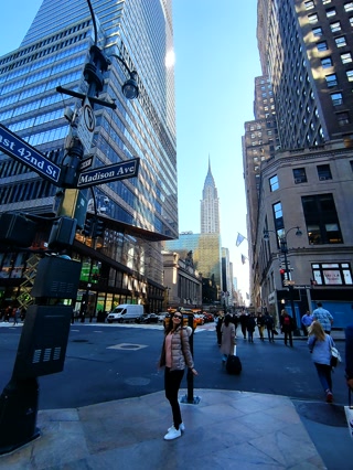 Midtown a pie — viaje a Nueva York en otoño