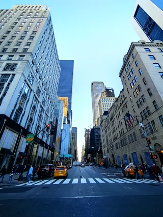 Bajando por la Quinta Avenida