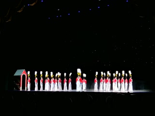 Las Rockettes en el escenario