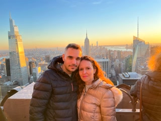 En el mirador del Rockefeller Center — viaje a Nueva York en otoño