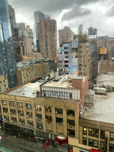 Los tejados de Midtown desde la habitación