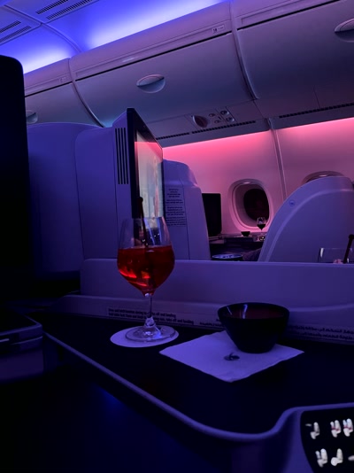 Cabina de noche del A380