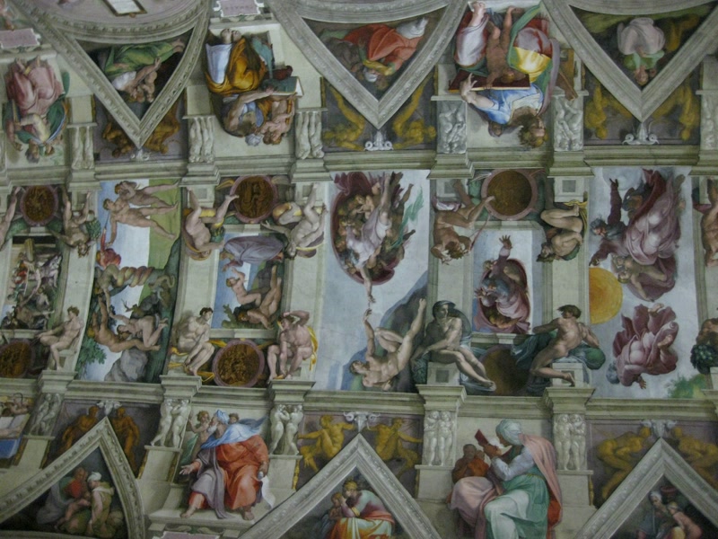 El techo de la Capilla Sixtina