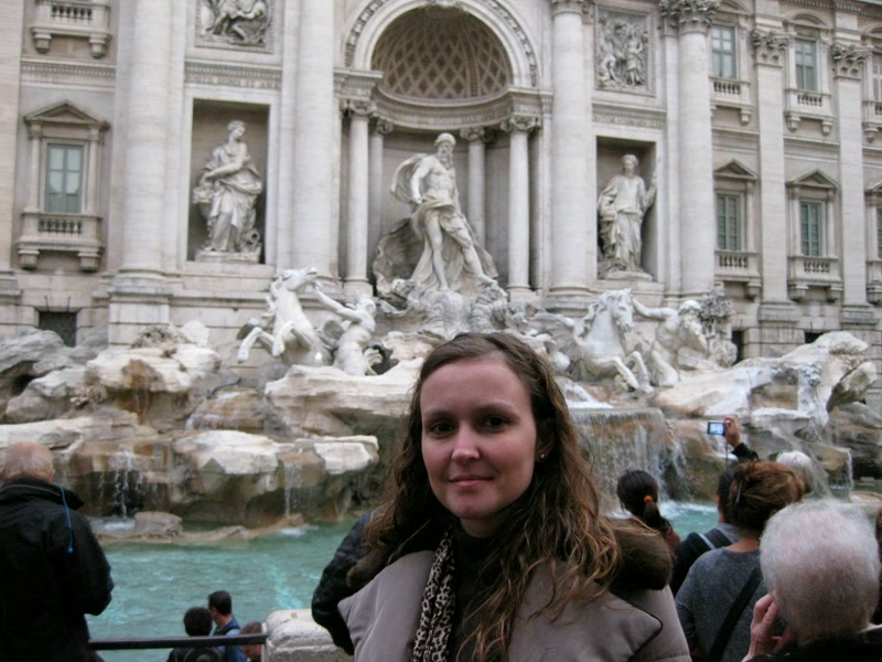 La Fontana di Trevi de día