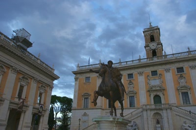 La estatua ecuestre de Marco Aurelio