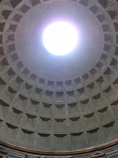 La cúpula y el óculo desde dentro