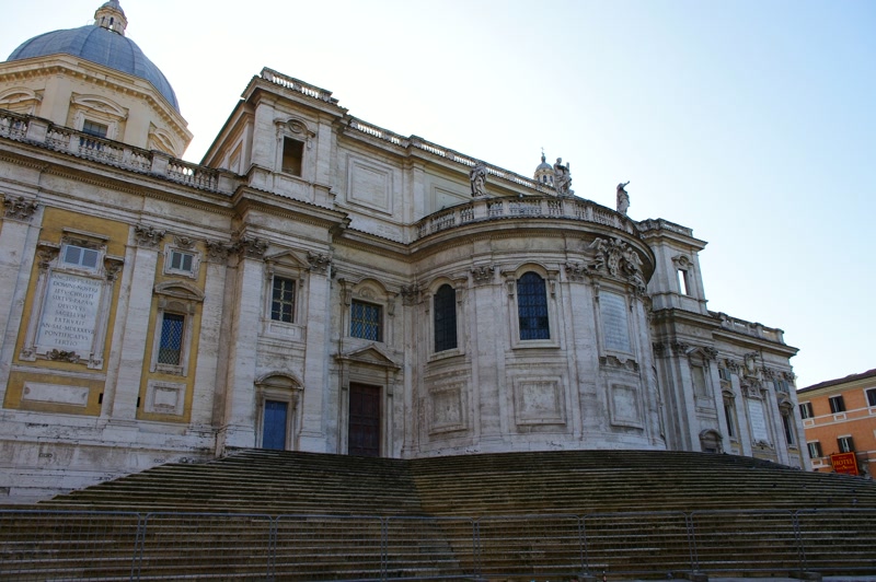 La fachada de Santa Maria Maggiore