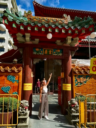 Templo chino en Chinatown