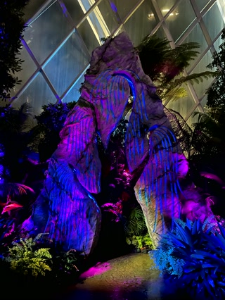 La montaña iluminada