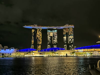 Marina Bay Sands de noche