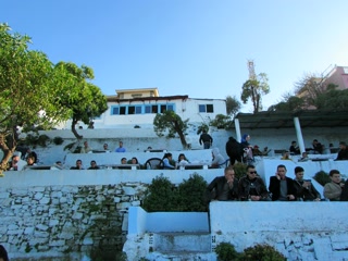 Las terrazas del Café Hafa