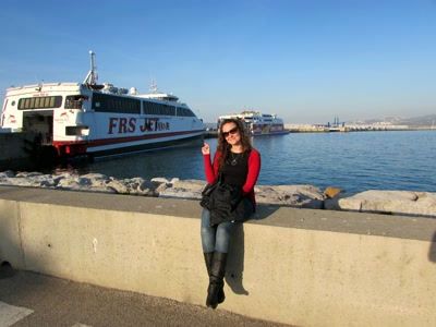 Esperando el ferry de vuelta