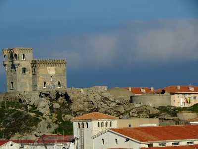 El castillo de Santa Catalina en Tarifa