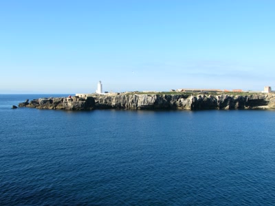 La Isla de las Palomas y su faro